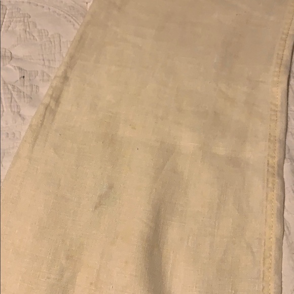 French Connection soft yellow linen pants - Picture 6 of 6